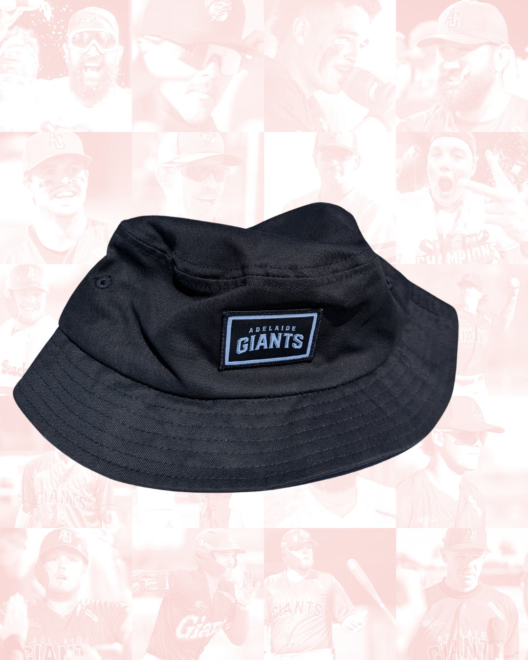 Black Adelaide Giants Bucket Hat