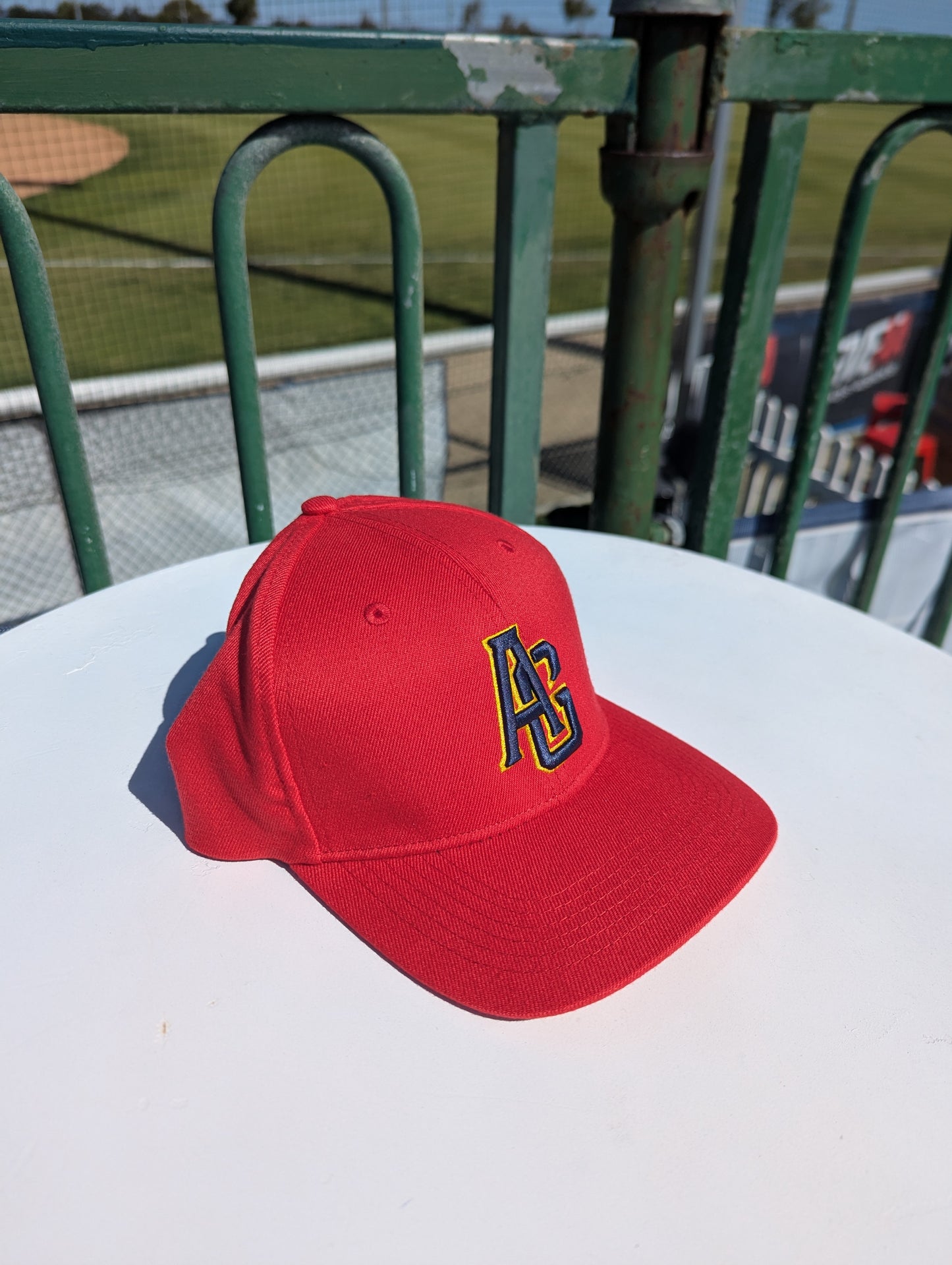 Red Player Cap (Fitted)
