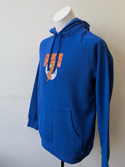 Blue Retro Hoodie